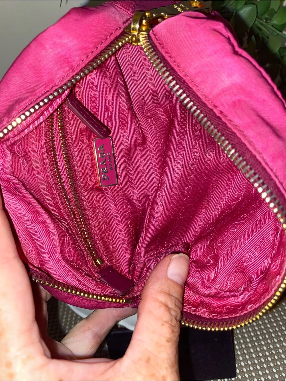 Prada Nylon Cosmetic Pouch